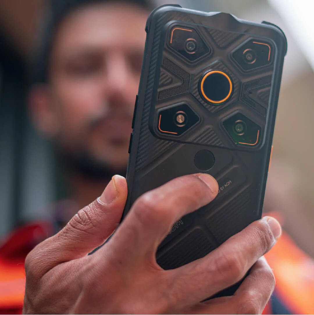 AGM Glory G1S | Top Thermal Camera Resolution: 256 x 192 Frame Rate: 25 FPS | 5G Qualcomm Rugged Smartphone - Image 7