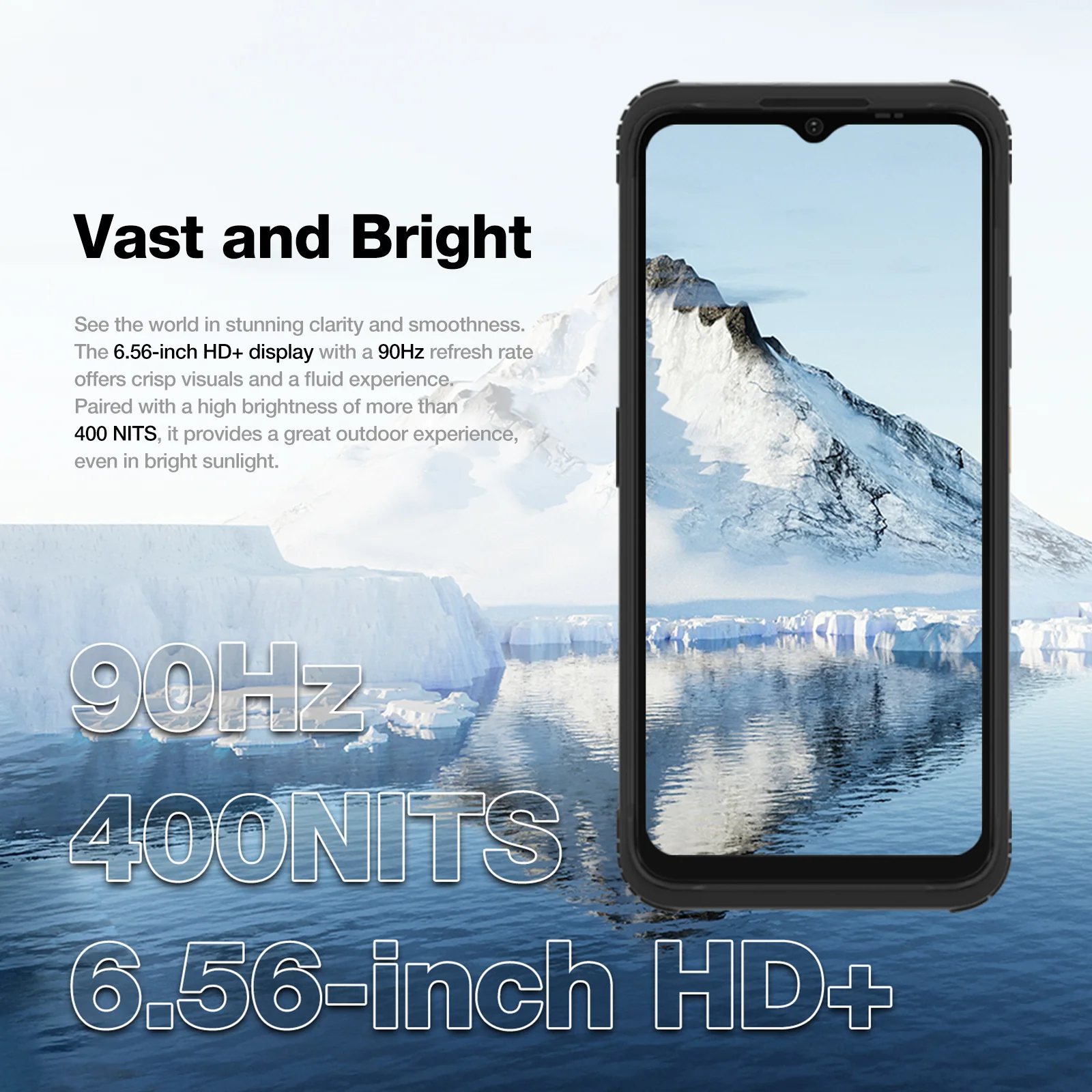 AGM H Max | Rugged | 10000 mAh Battery | 8GB+256GB | 90Hz Display | 4G Dual SIM | Android 14 - Image 8