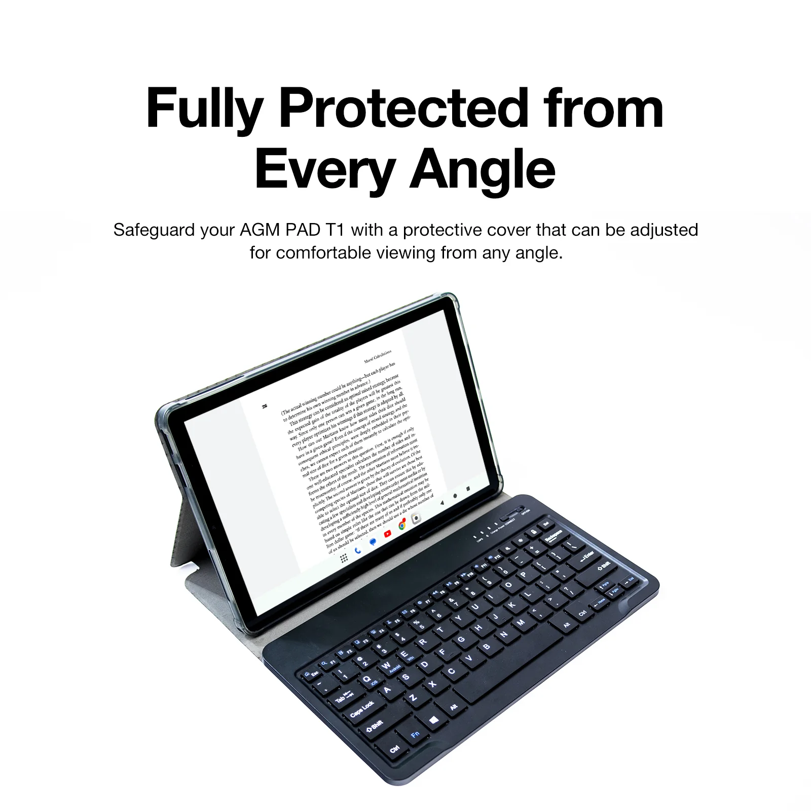 AGM PAD T1|Featherweight|11"FHD+|T606 Octa-Core Processor|4G Dual SIM|Android 14|7000 mAh Battery - Image 8